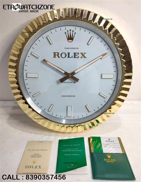 rolex actual clock|original Rolex wall clock.